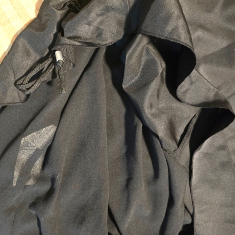 Promod Black Bubble Wrap Maxi Skirt. Size S - Picture 3 of 14